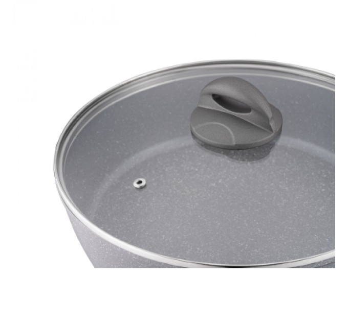 Ardesto Сковорода Ardesto Gemini Gourmet Apulia з кришкою 28 см (AR2428GGL)