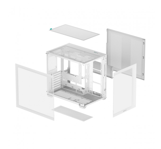 Deepcool Корпус DeepCool CG530 White (R-CG530-WHNDA0-G-1) без БЖ