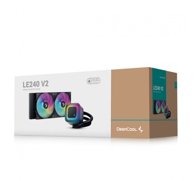 Deepcool Система водяного охолодження DeepCool LE240 V2 (R-LE240-BKAMMC-G-2)