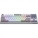 Клавіатура Hator Rockfall 3 Mecha TKL QMK/VIA Orange Wireless White (HTK851UA)