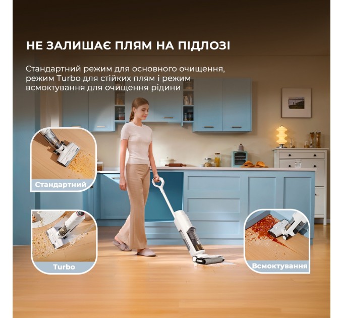 Dreame Акумуляторний миючий пилосос Dreame Mova K10 (BVC-T8A)