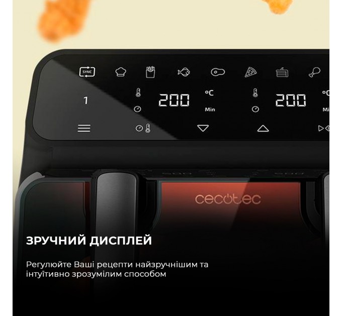 Cecotec Мультипіч Cecotec Cecofry Advance 9000 Window (CCTC-04986)