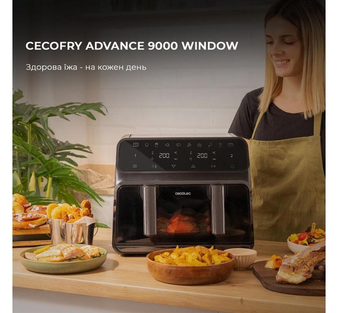 Cecotec Мультипіч Cecotec Cecofry Advance 9000 Window (CCTC-04986)
