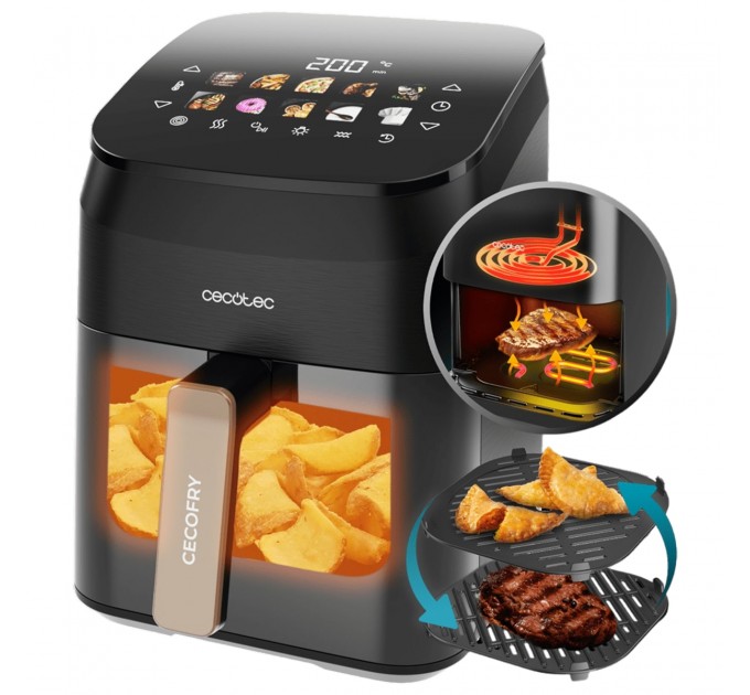 Cecotec Мультипіч Cecotec Cecofry&Grill Smokin 4500 (A01_EU01_101134)