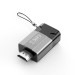 XO Адаптер XO HDMI - VGA (M/F), Black/Grey (GB014-HDMIVGA.tranish)
