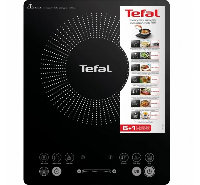 Tefal Настільна плита Tefal IH2108E1