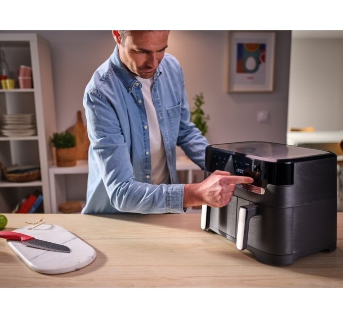 Tefal Мультипіч Tefal Dual EasyFry&Grill AirFryer EY905B10