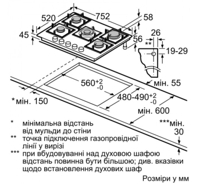 Bosch Варочна поверхня Bosch PPQ7A6I45