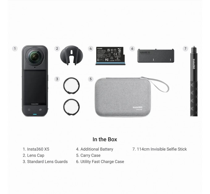Insta360_ Екшн-камера Insta360 X5 Essentials Bundle (CINSAAHA_504)_EU