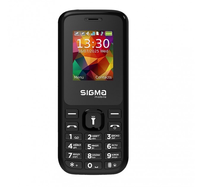 Sigma mobile Мобiльний телефон Sigma mobile X-style 171 Mini Dual Sim Black