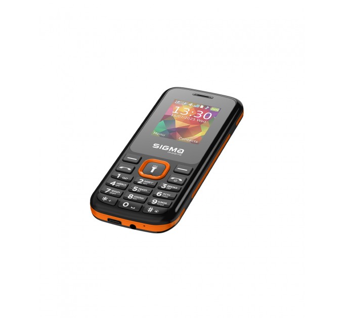 Sigma mobile Мобiльний телефон Sigma mobile X-style 171 Mini Dual Sim Black/Orange