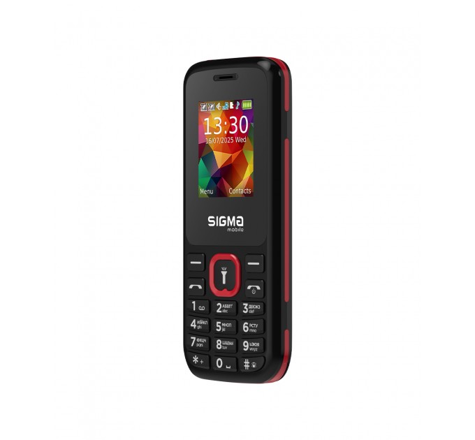 Sigma mobile Мобiльний телефон Sigma mobile X-style 171 Mini Dual Sim Black/Red