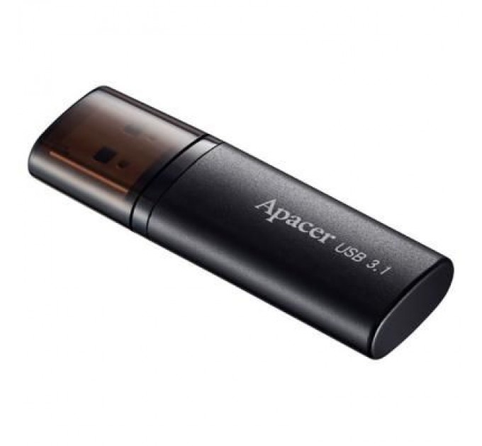 USB флеш накопичувач Apacer 32GB AH25B Black USB 3.1 (AP32GAH25BB-1)