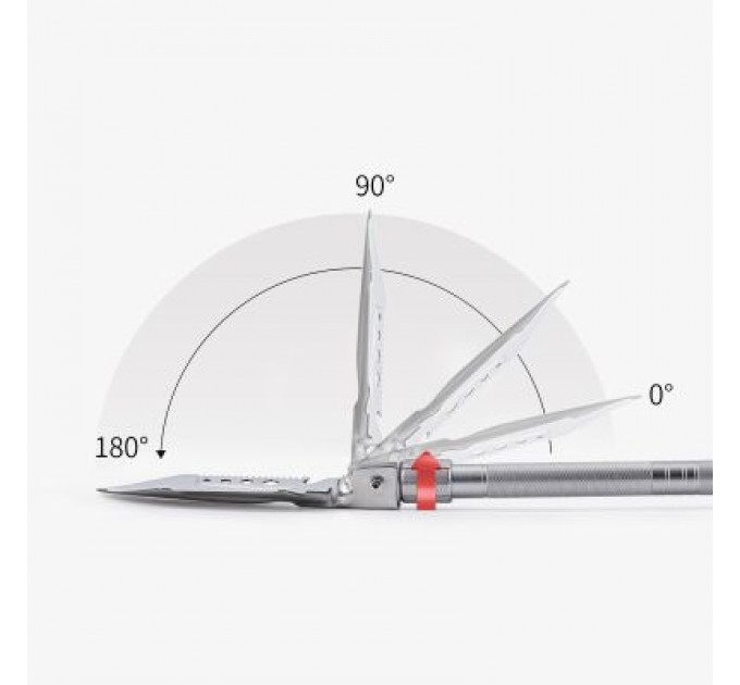 Naturehike Тактична лопата Naturehike Multifunctional Outdoor Shovel NH20GJ002 (6927595761847)