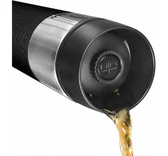 Tavialo Термокружка Tavialo + 2 ущільнювальних кільця 420 мл Чорний (190420101)