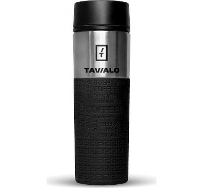 Tavialo Термокружка Tavialo + 2 ущільнювальних кільця 420 мл Чорний (190420101)