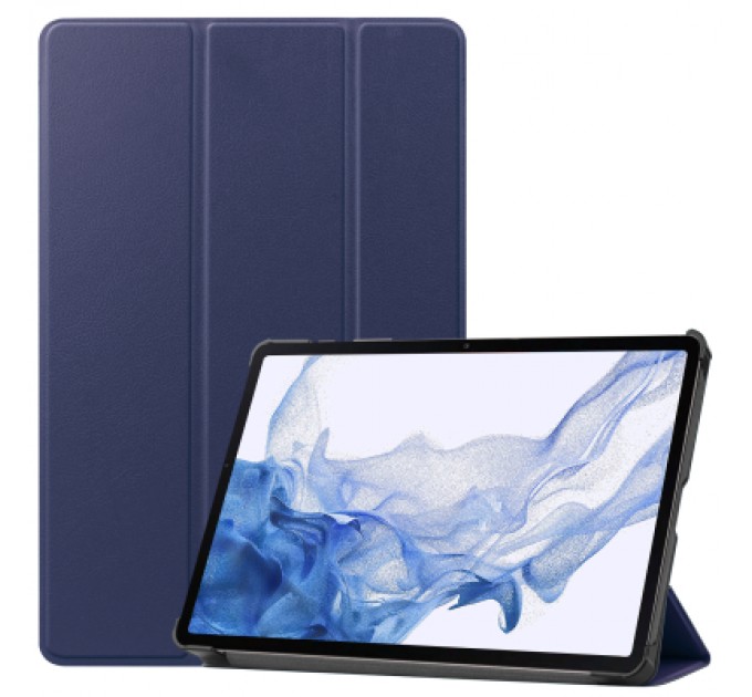 BeCover Чохол до планшета BeCover Smart Case Samsung Galaxy Tab S10 FE (SM-X520/SM-X526) 10.9" Deep Blue (713274)