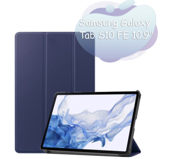 BeCover Чохол до планшета BeCover Smart Case Samsung Galaxy Tab S10 FE (SM-X520/SM-X526) 10.9" Deep Blue (713274)