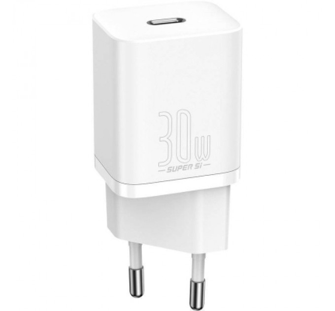 Baseus Зарядний пристрій Baseus Super Si quick charger IC 30W white (CCSUP-J02)