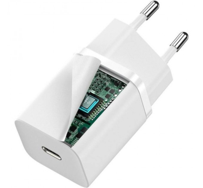 Baseus Зарядний пристрій Baseus Super Si quick charger IC 30W white (CCSUP-J02)
