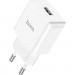 HOCO Зарядний пристрій HOCO C106A Leisure USB 10.5W White (6931474783882)