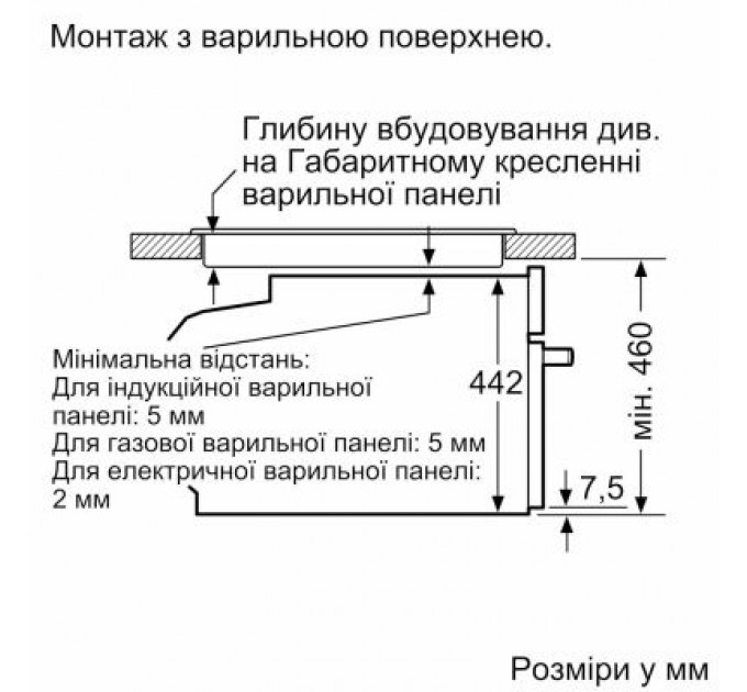 Bosch Духова шафа Bosch CMG7241W1