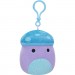 Squishmallows М'яка іграшка Squishmallows на кліпсі – Гриб Пайл 9 см (SQCP00149)