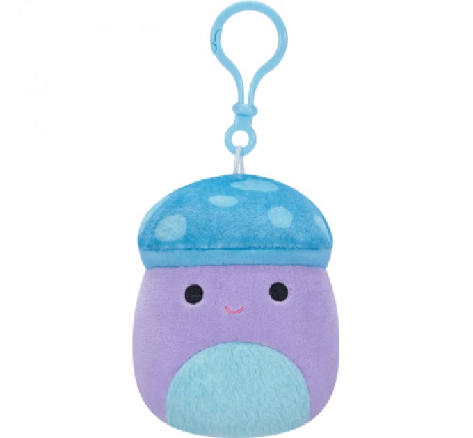 Squishmallows М'яка іграшка Squishmallows на кліпсі – Гриб Пайл 9 см (SQCP00149)