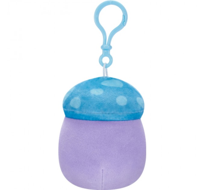 Squishmallows М'яка іграшка Squishmallows на кліпсі – Гриб Пайл 9 см (SQCP00149)