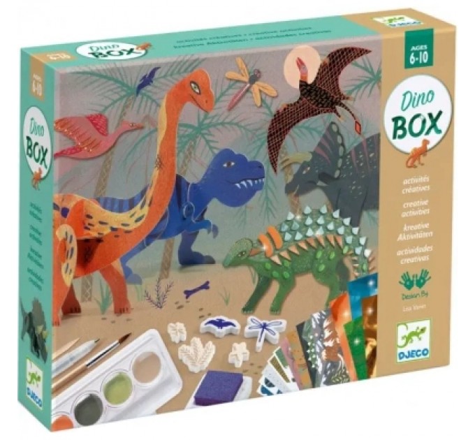 Djeco Набір для творчості Djeco Світ динозаврів (DJ09331)