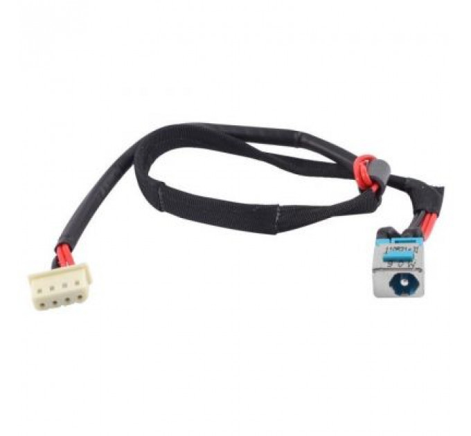 Роз'єм живлення ноутбука з кабелем для Acer PJ278 (5.5mm x 1.7mm), 4-pin, 31 см Универсальный (A49034)