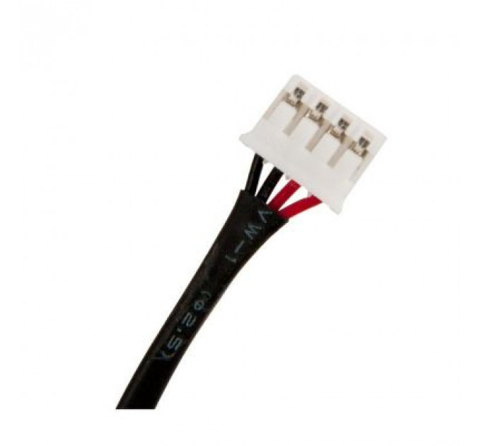 Роз'єм живлення ноутбука з кабелем для Acer PJ457 (5.5mm x 1.7mm), 4-pin, 19 см Универсальный (A49064)