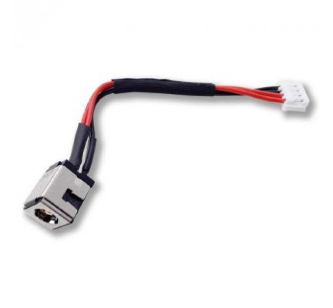 Роз'єм живлення ноутбука з кабелем для Asus PJ246 (5.5mm x 2.5mm), 4-pin, 7 см Универсальный (A49041)