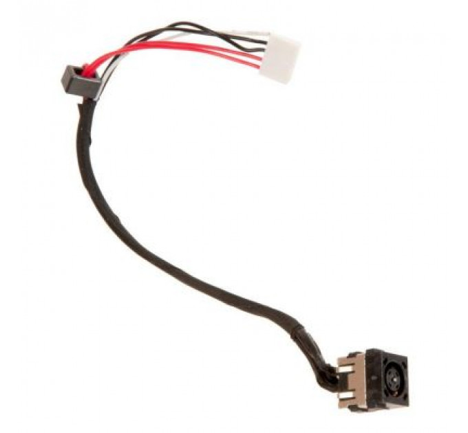 Роз'єм живлення ноутбука з кабелем для Dell PJ590 (7.4mm x 5.0mm + center pin), 5-pin Универсальный (A49073)