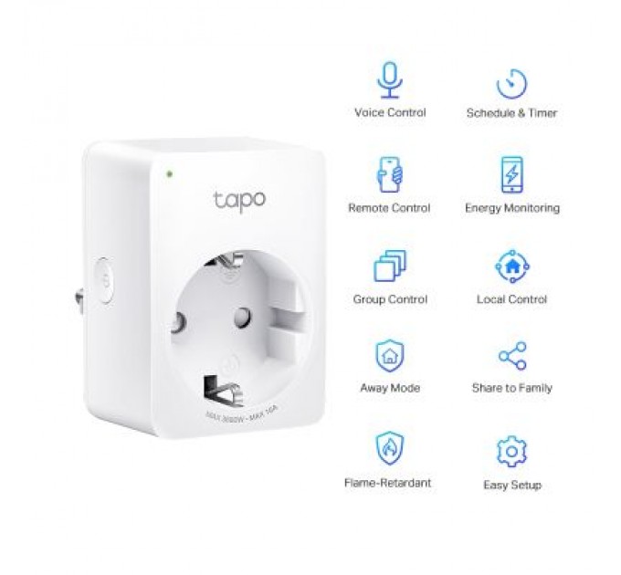 TP-Link Розумна розетка TP-Link Tapo P110 (2-pack) (Tapo P110(2-pack))