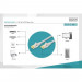 Патч-корд 20м, CAT 6a S-FTP, AWG 26/7, Cu, LSZH, gray Digitus (DK-1644-A-200)