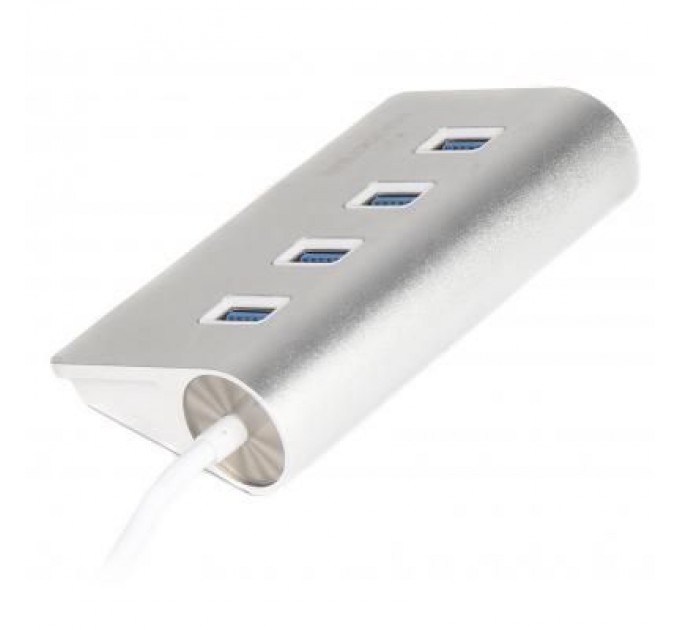 Maxxter Концентратор Maxxter USB 3.0 Type-A 4 ports silver (HU3A-4P-01)