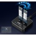 Maiwo Док-станція для накопичувачів Maiwo 2*SATA M.2 SSD Key B/B+M USB 3.1 Gen1 Type-C (K3016SG1)