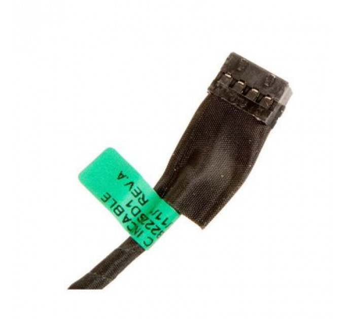 Роз'єм живлення ноутбука з кабелем для HP PJ467, PJ551 (7.4mm x 5.0mm + center pin), Универсальный (A49066)