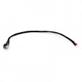 Роз'єм живлення ноутбука з кабелем для Lenovo PJ520 (5.5mm x 2.5mm), 6-pin, 20 см Универсальный (A49027)