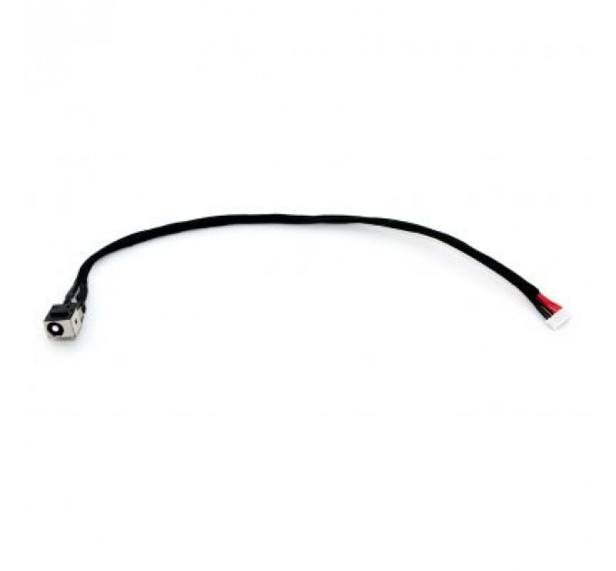 Роз'єм живлення ноутбука з кабелем для Lenovo PJ520 (5.5mm x 2.5mm), 6-pin, 20 см Универсальный (A49027)