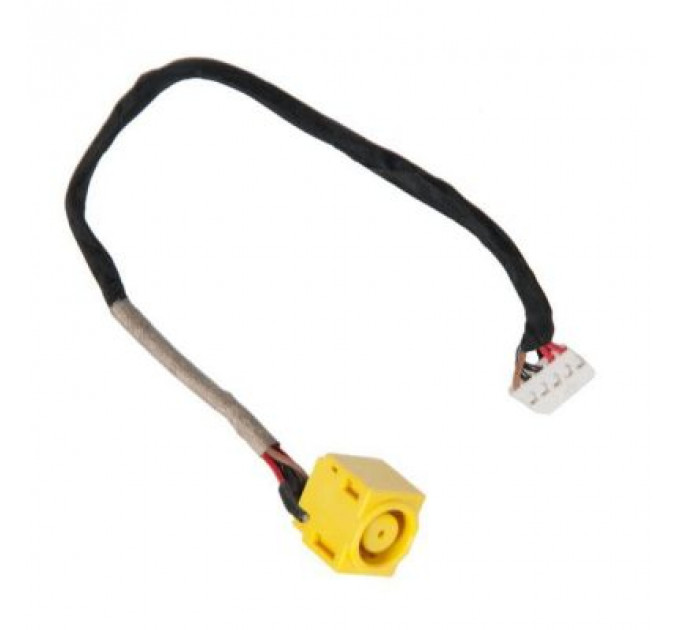 Роз'єм живлення ноутбука з кабелем для Lenovo PJ572 (7.9mm x 5.5mm + center pin), 5-p Универсальный (A49070)
