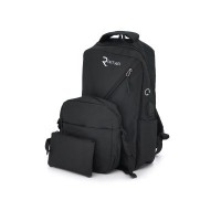 Рюкзак для ноутбука Voltronic 15.6" YT-B15,6"N-B3 Black, Q80, SET (19720)