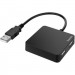 Hama Концентратор Hama 4 Ports USB 2.0 Black (00200121)