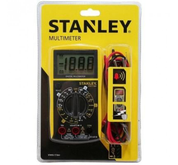 Цифровий мультиметр Stanley AC / DC 0-300V (STHT0-77364)