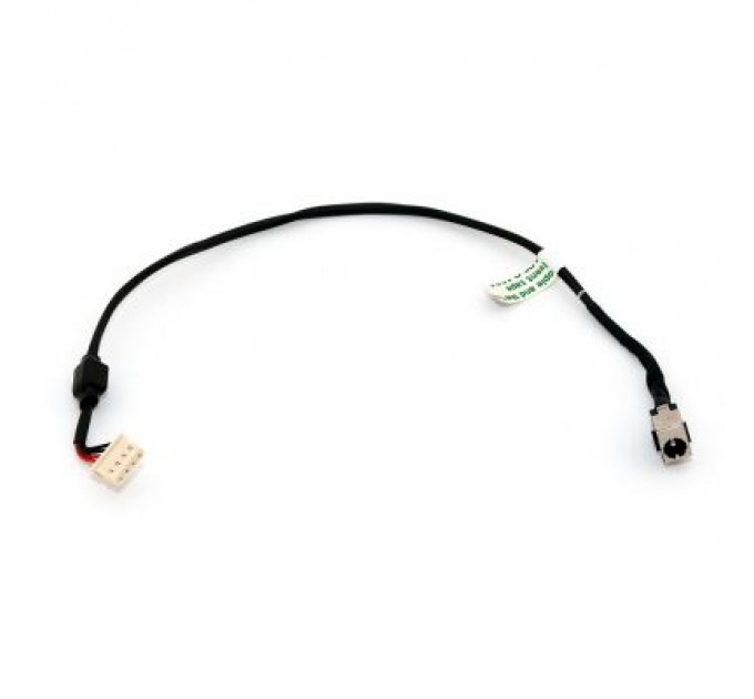 Роз'єм живлення ноутбука з кабелем для Toshiba PJ286 (5.5mm x 2.5mm), 4-pin, 27 см Универсальный (A49053)