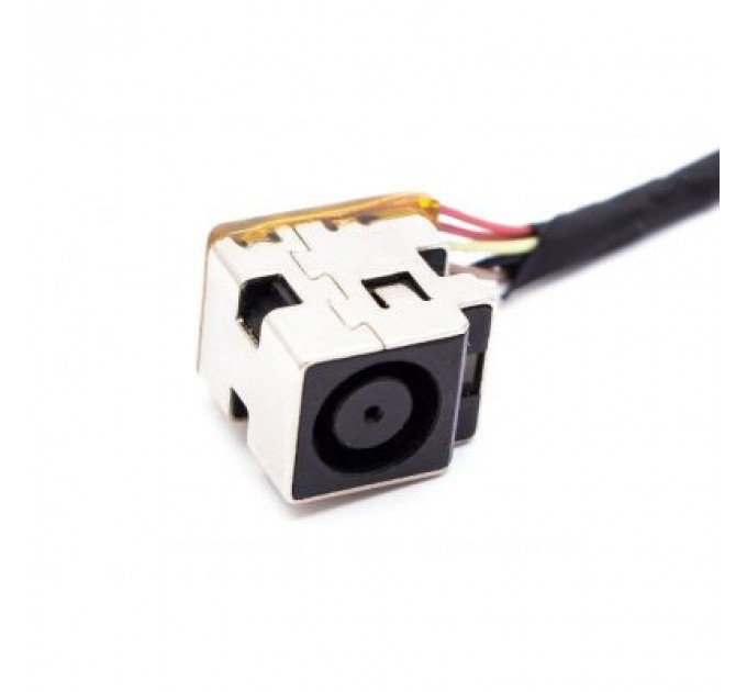 Роз'єм живлення ноутбука з кабелем HP для HP PJ865 (7.4mm x 5.0mm + center pin),8(7)-pin,11 см (A49079)
