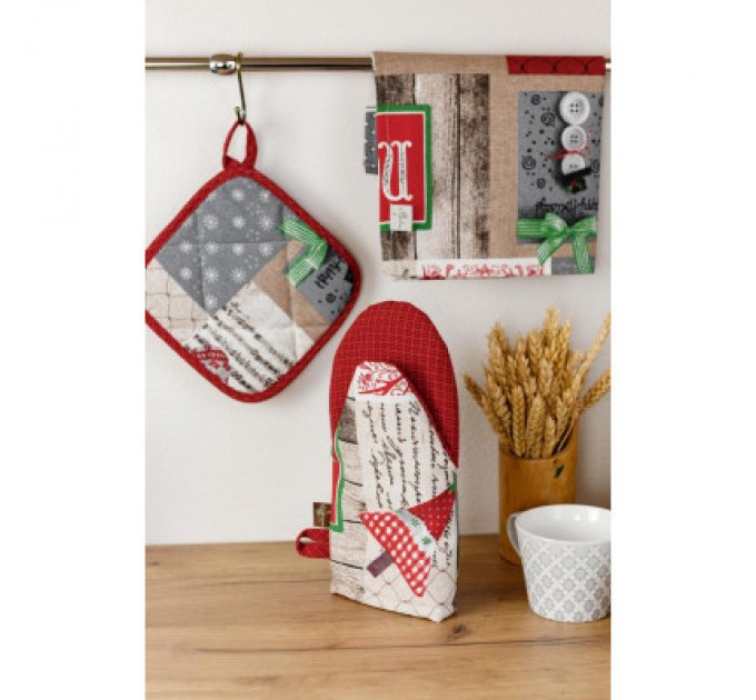 Прованс Серветка на стіл Прованс Merry Christmas 35x45 см (4823093449251)