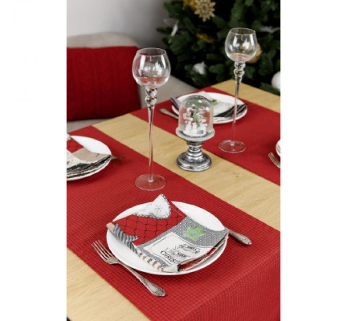 Прованс Серветка на стіл Прованс Merry Christmas 35x45 см (4823093449251)