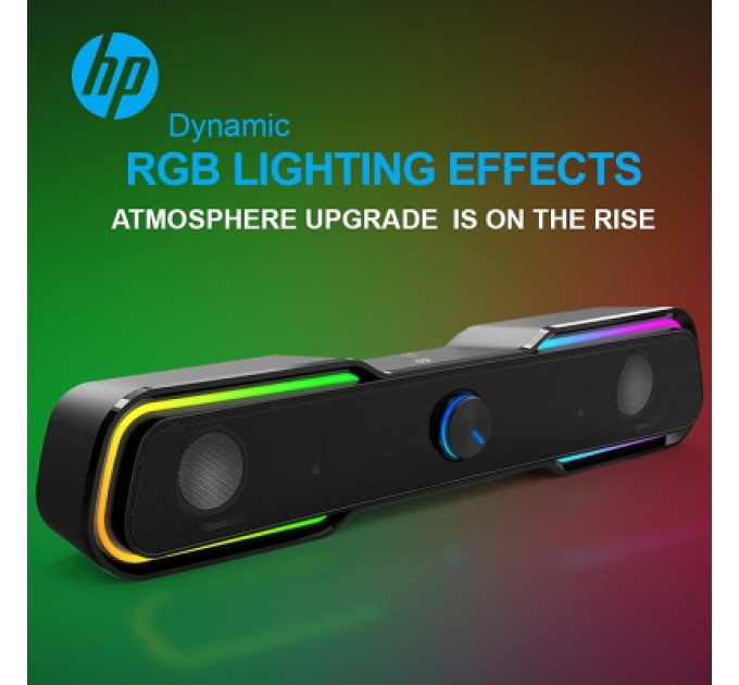 HP Акустична система HP DHE-6002 6Вт RGB 3.5мм + USB (DHE-6002)